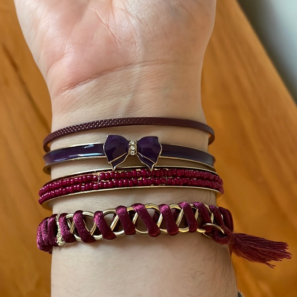 Purple Bangles